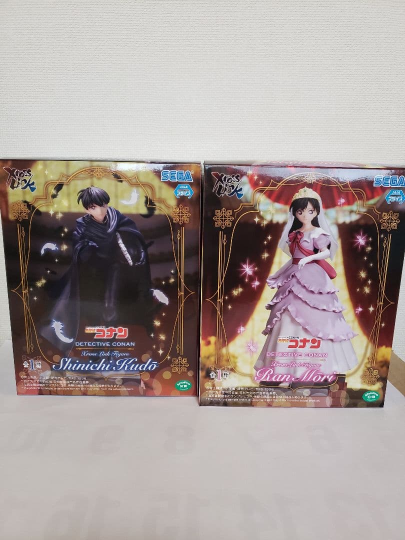 名探偵コナンXrossLink工藤新一＆毛利蘭 フィギュアセット - メルカリ