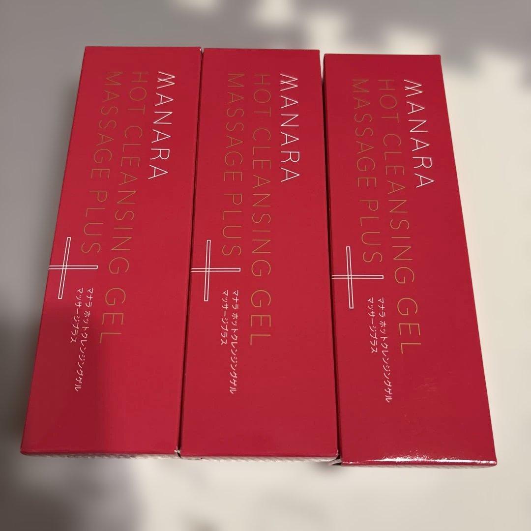 MANARA マナラ ホットクレンジングゲルマッサージプラス200g ３本セット