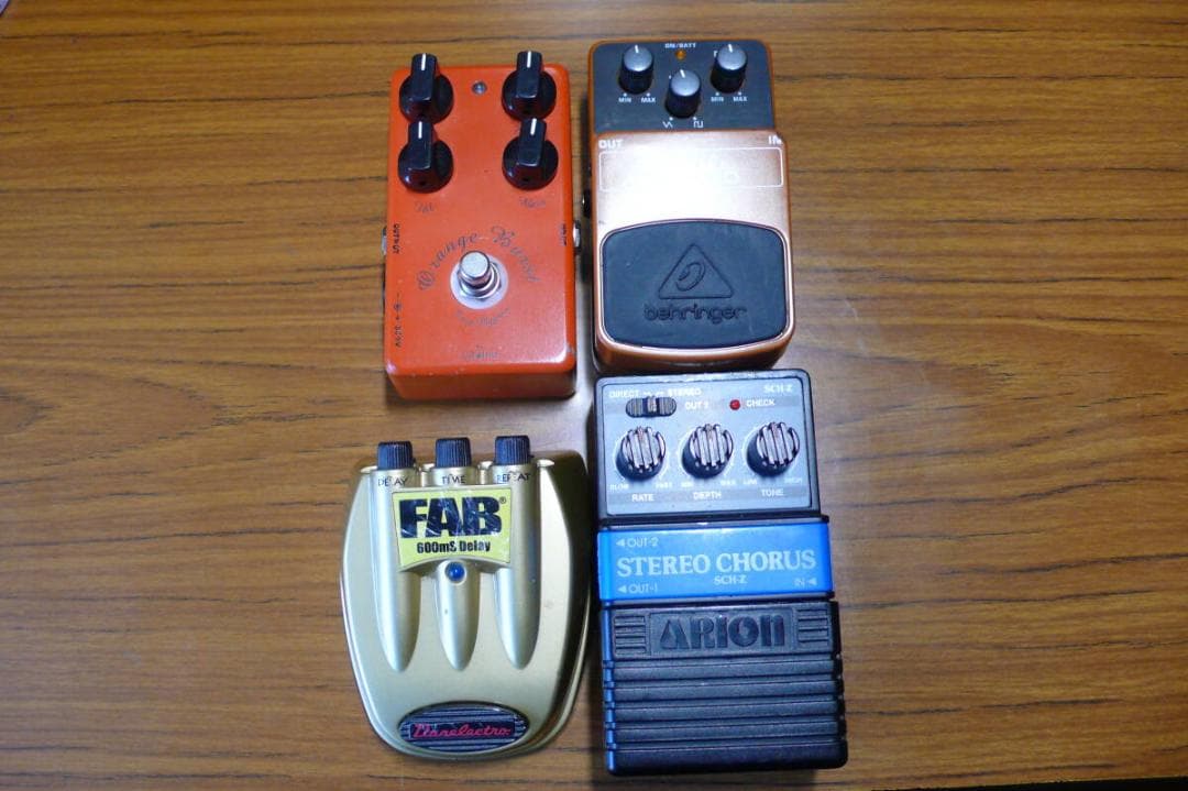 ★エレキギター　エフェクター（4点）