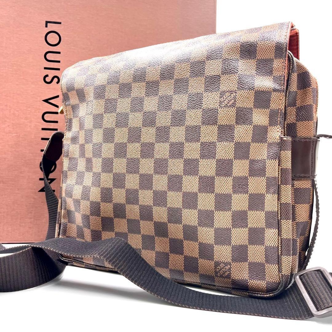 美品✨️ルイヴィトン ダミエ ショルダーバッグ ナヴィグリオ 男女兼用