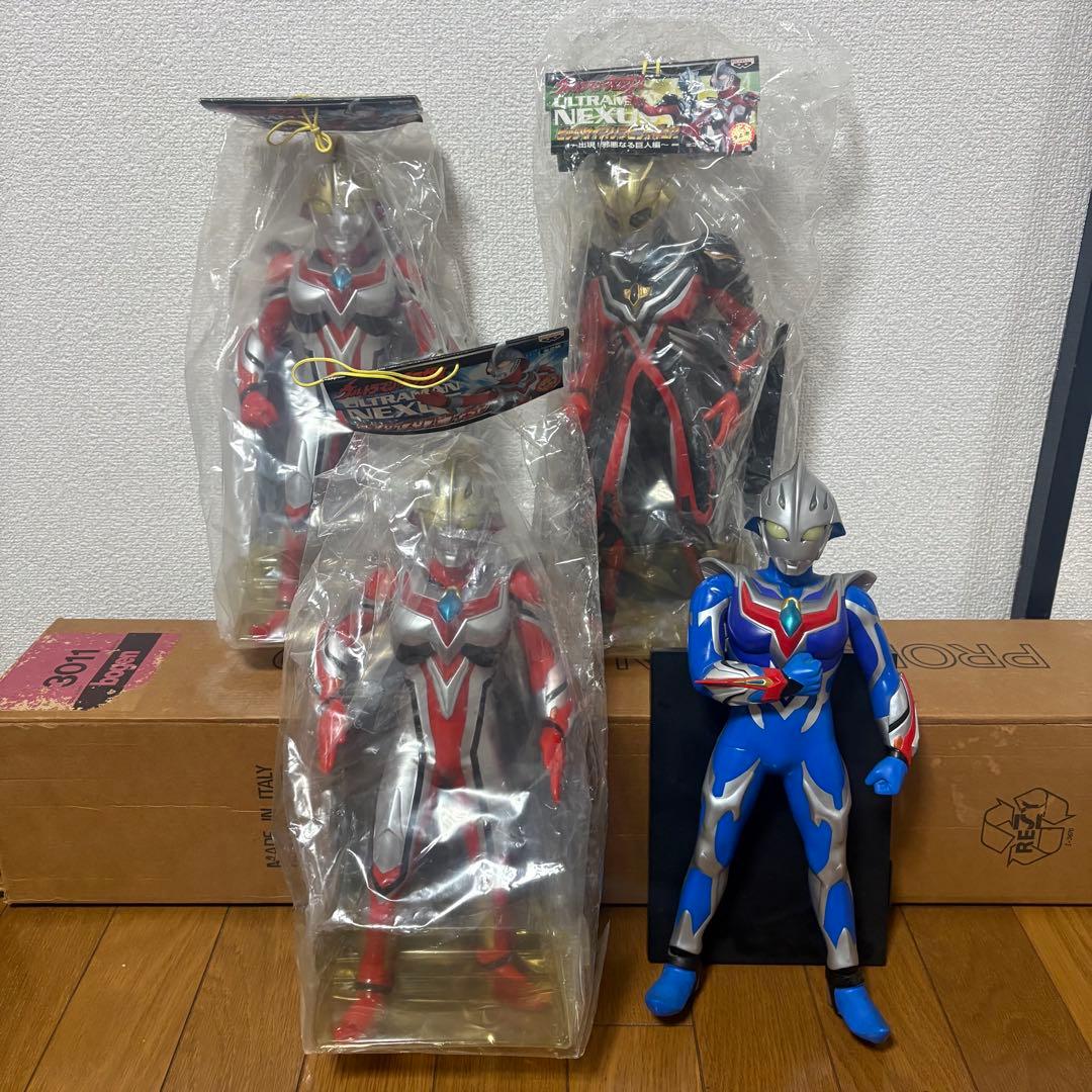 ビッグサイズソフビフィギュア ネクサス まとめ売り