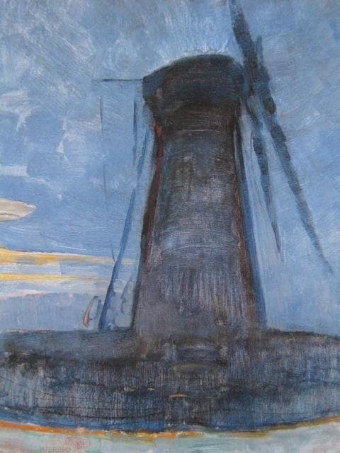 ピート・モンドリアン、『ドンブルフの風車』、希少な画集より - メルカリ