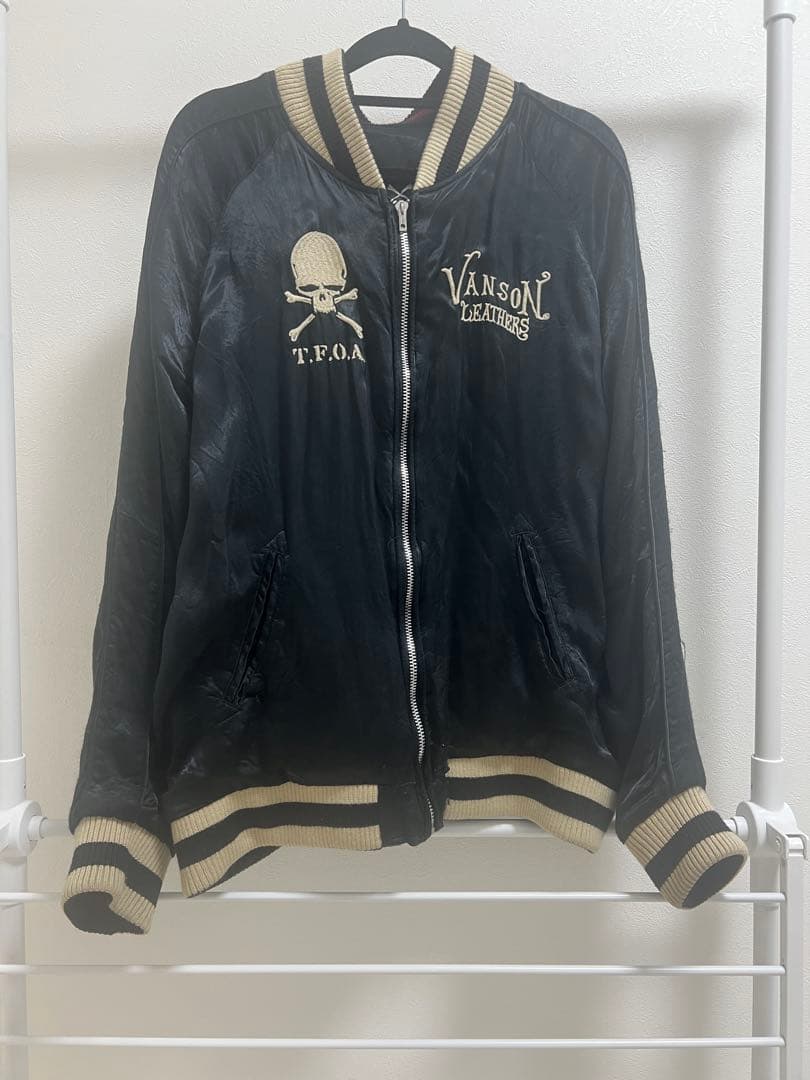 【VANSON】 【T.F.O.A】リバーシブル コラボスカジャン