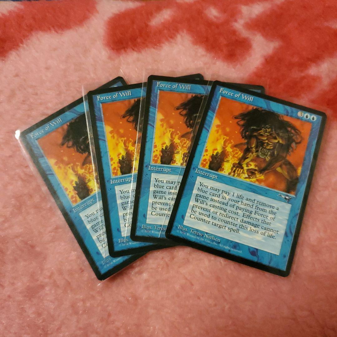 意志の力 Force of Will ALL 英語 4枚セット NM MTG 意志の力/Force of Will》[ALL] HP4枚セット - MTG専門店 Initiative