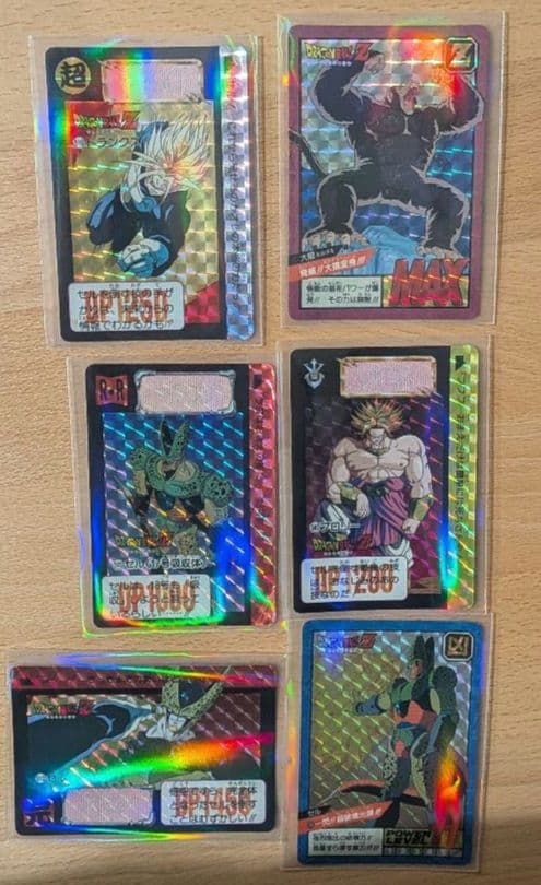 ドラゴンボールZ カードダス 6枚セット 剥がれ等ジャンク品 - メルカリ