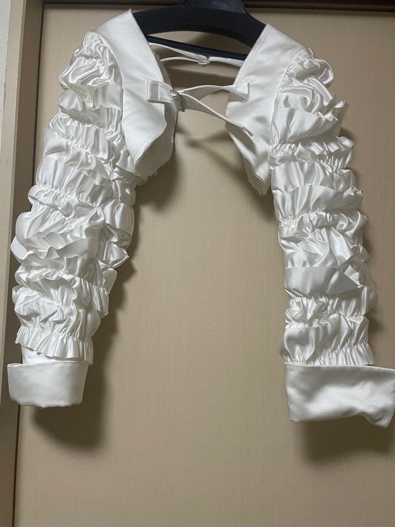 rakuyo　コムデギャルソンコムデギャルソン　サテンフリル付け袖