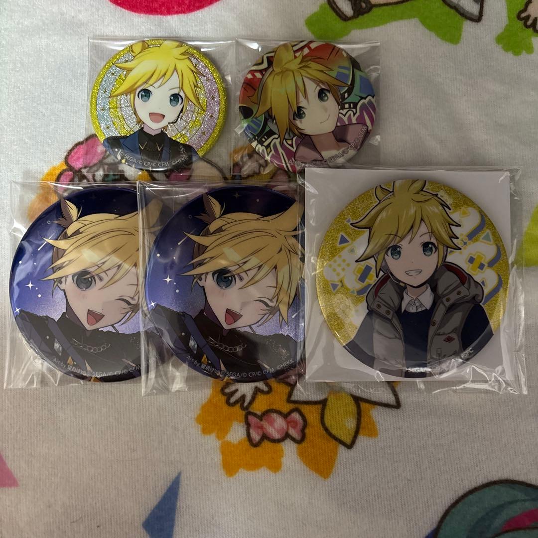 プロセカ 鏡音レン 缶バッジ はぴこれ あんスタ 纏め売り - メルカリ