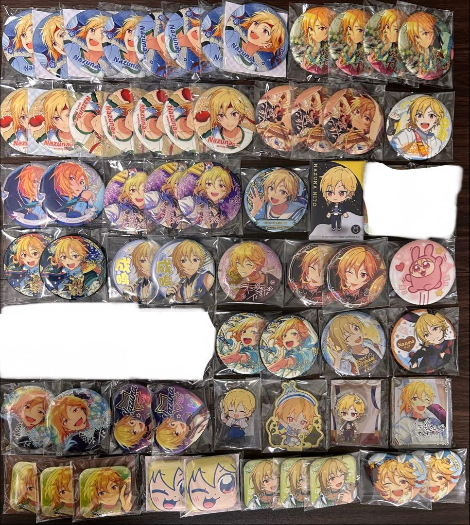 あんスタ　仁兎なずな　缶バッジ　セット　まとめ売り　64点　中国限定