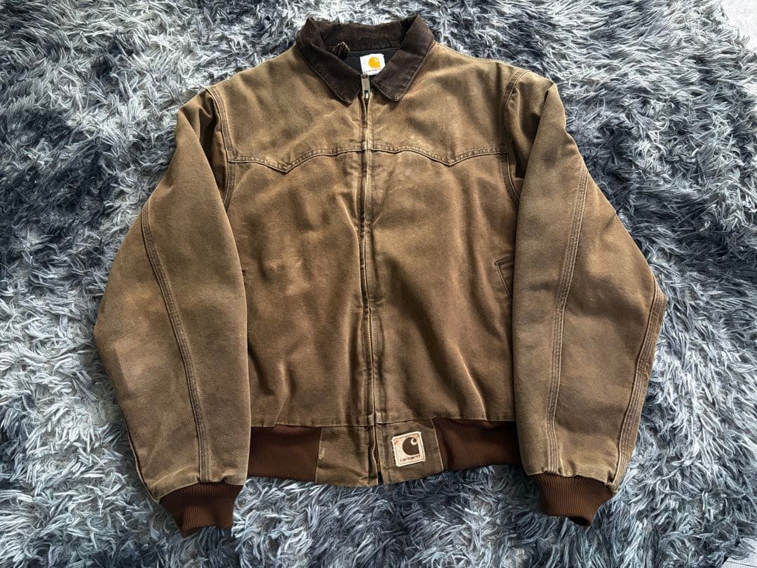 Carhartt ブラウン サンタフェジャケット - メルカリ