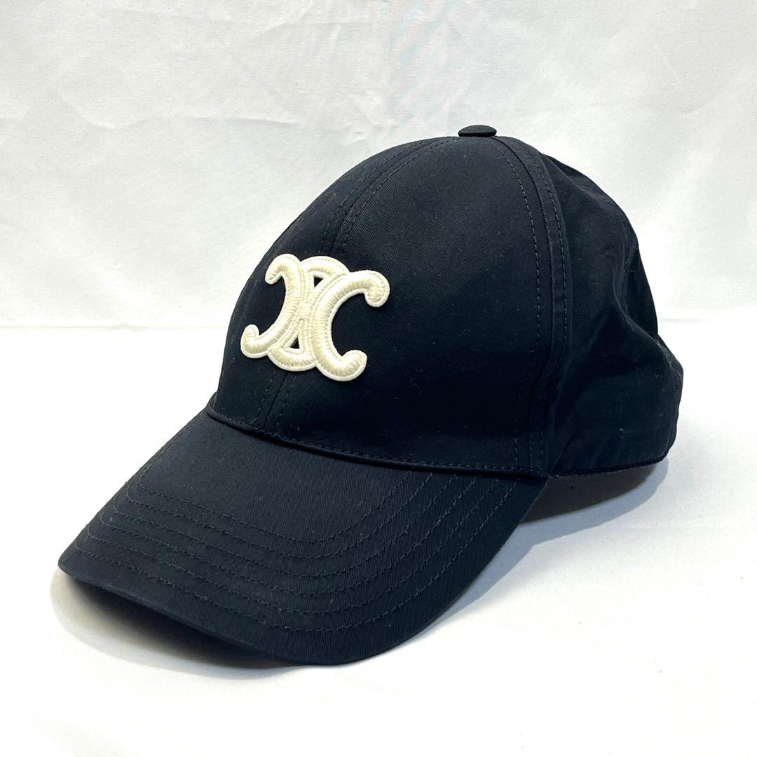 CELINE セリーヌ トリオンフ キャップ 帽子 ベースボールキャップ
