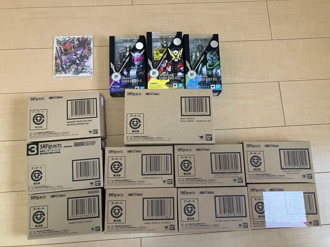 S.H.Figuarts 仮面ライダージオウ、ディケイドシリーズ 13点セット