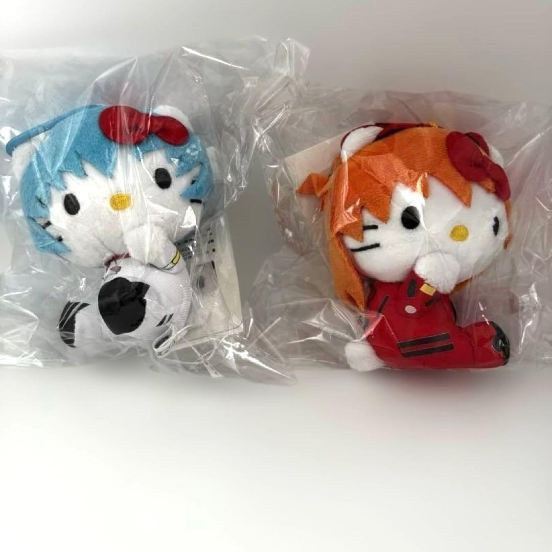 【EVA x HELLO KITTY】トイキーホルダー レイ アスカ エヴァ