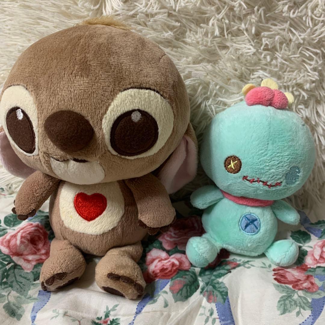 スティッチ スクランプ ぬいぐるみ ハートランド ディズニー コロロン