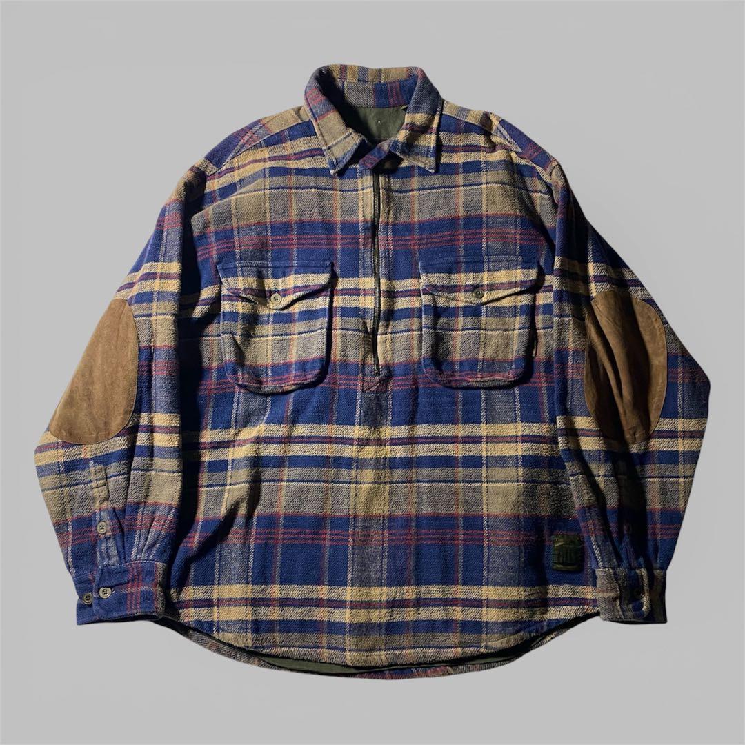 96年製 Timberland ヘビーフランネルアノラック