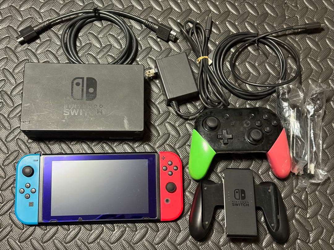 Nintendo Switch 本体(バッテリー強化版) プロコン　セット