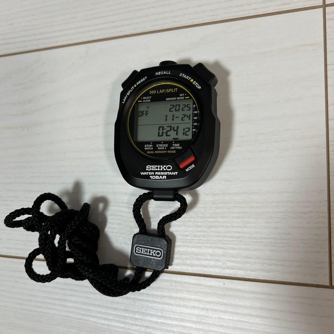 SEIKO ストップウォッチ ストップウォッチソーラー スタンダード セイコー(SEIKO) 【通販