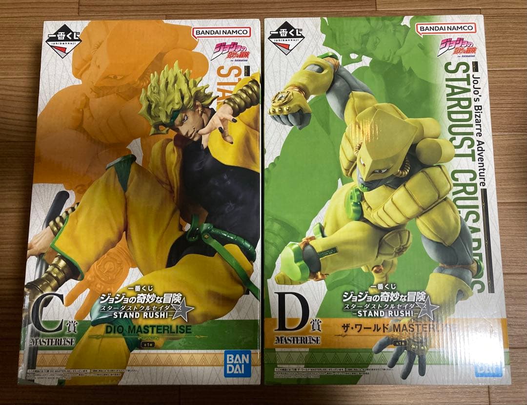 一番くじ　ジョジョの奇妙な冒険　C賞　DIO D賞　ザ・ワールド　フィギュア