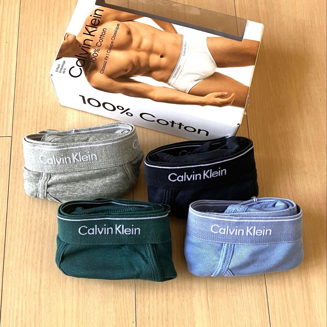 カルバンクライン 100%コットン ブリーフ M 4枚  
