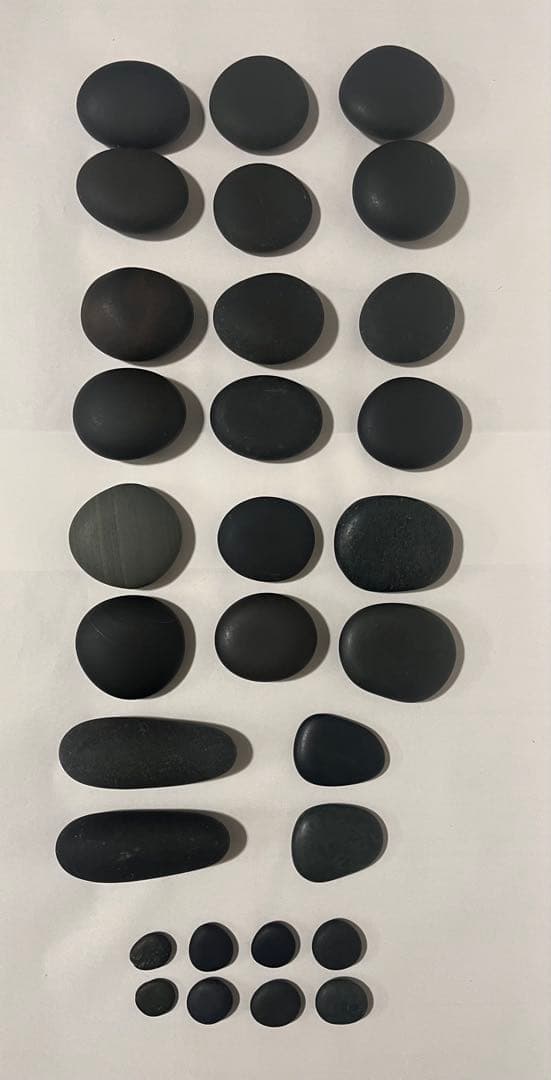 天然石 玄武岩アロマストーン 30個セット