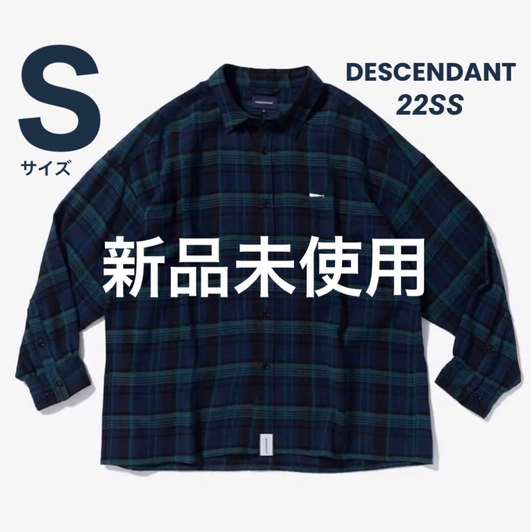 新品未使用 DESCENDANT BASIN BLACKWATCH 長袖シャツS