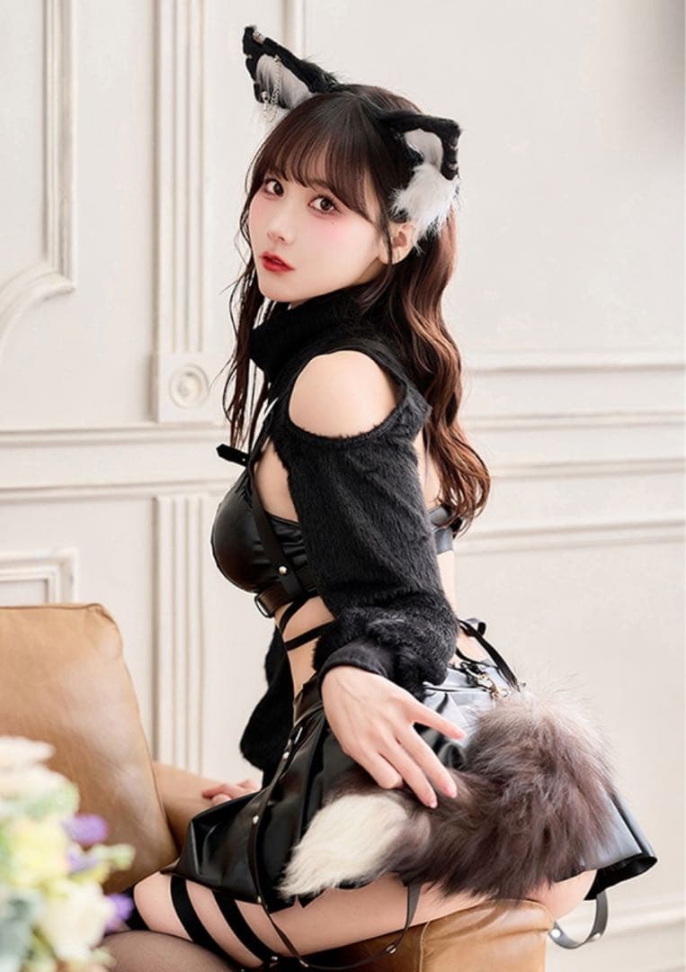 ニットトップレザーグロスウルフ【Malymoon/マリームーン】 - メルカリ