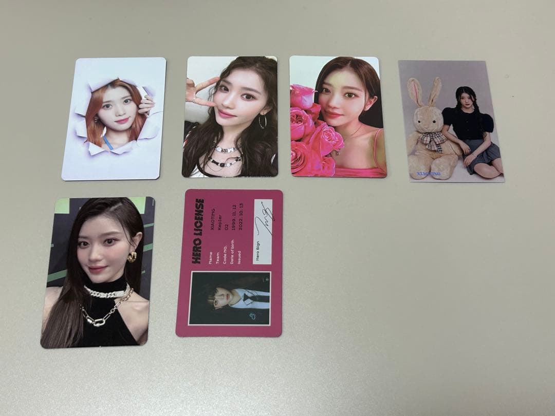 kep1er シャオティン トレカ - メルカリ