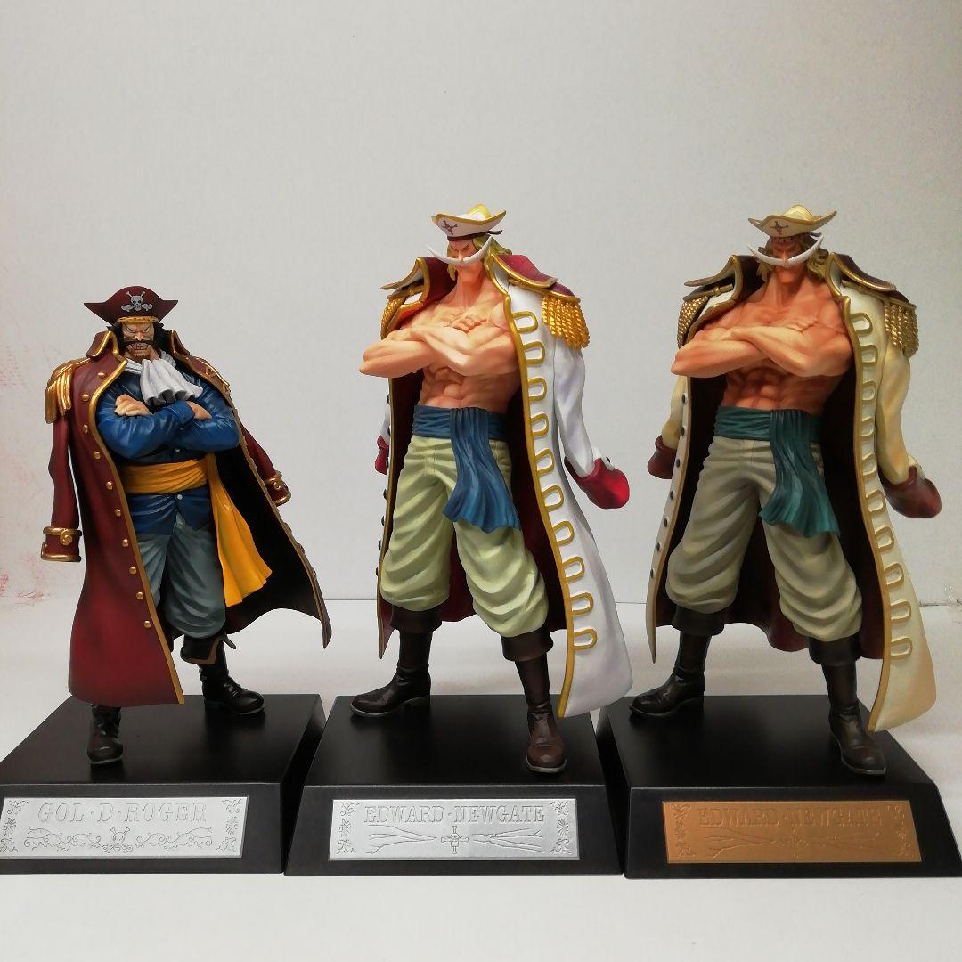 ワンピース 白ひげ ロジャー フィギュア 3点セット 26-0830-03 - メルカリ