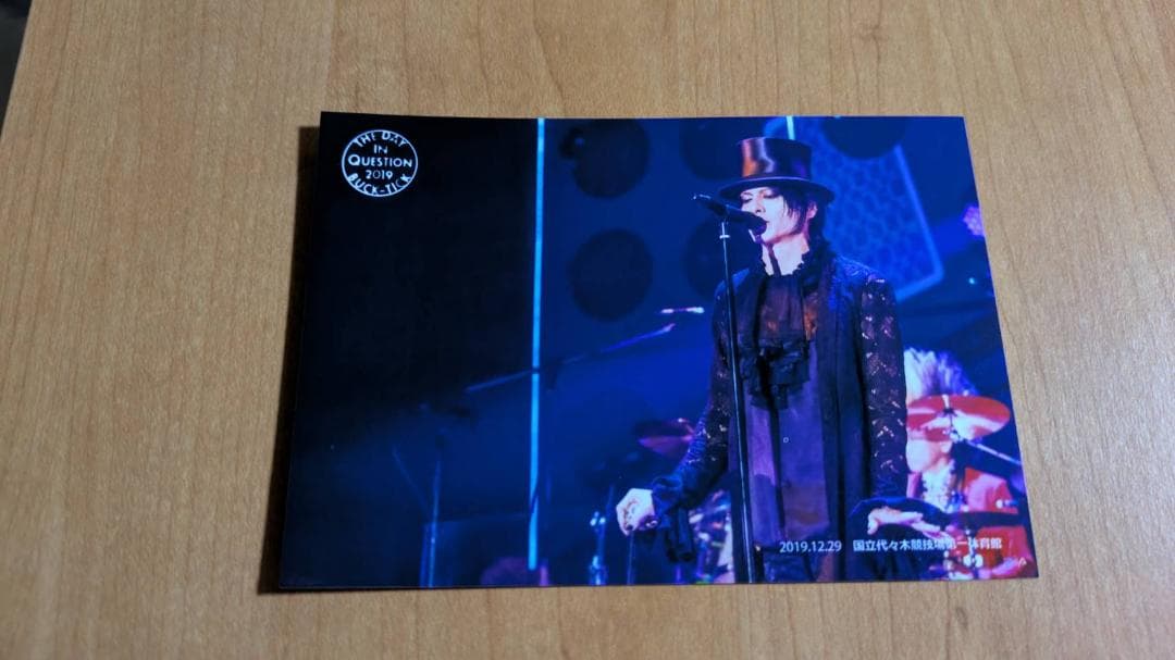 BUCK-TICK メモカぴあ DIQ2019 櫻井敦司 3枚セット - メルカリ