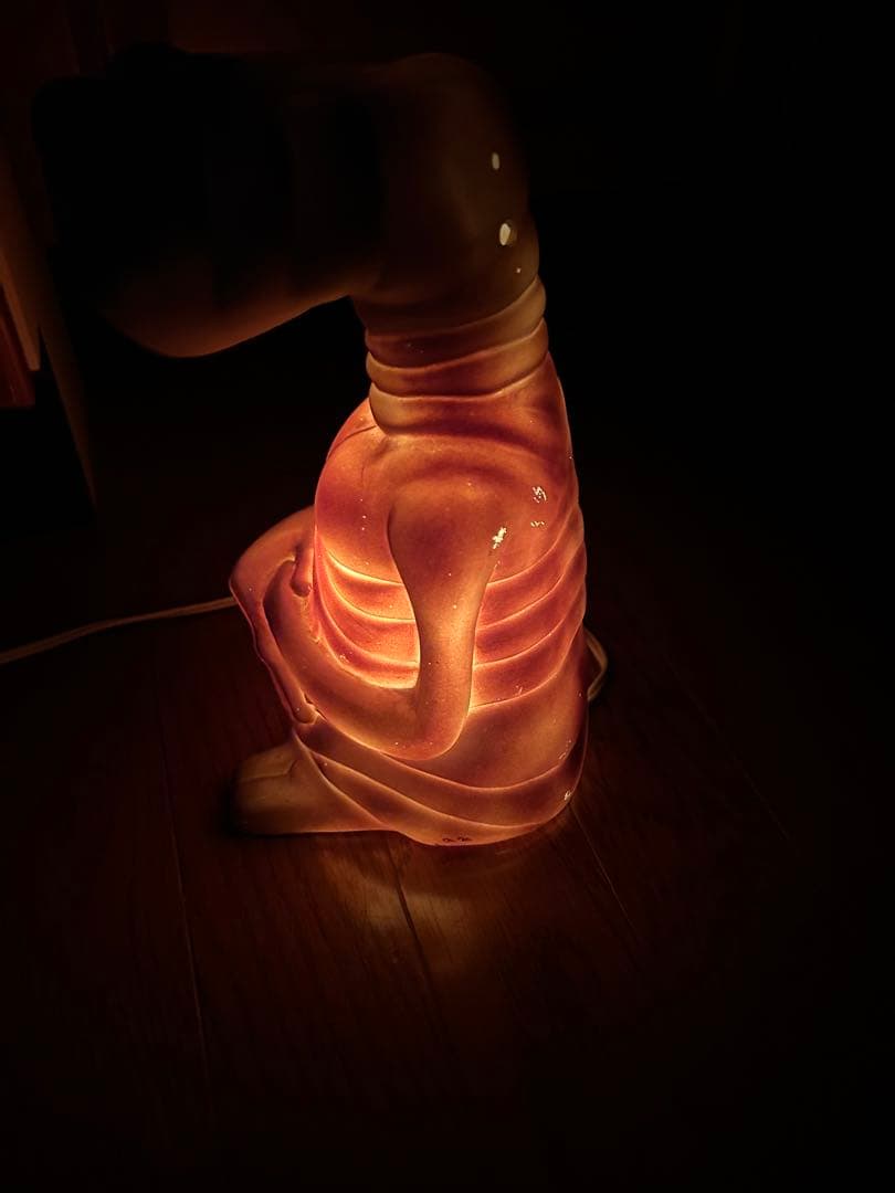 映画 E.T. ライト付約 24センチ ビンテージ フィギュア 照明