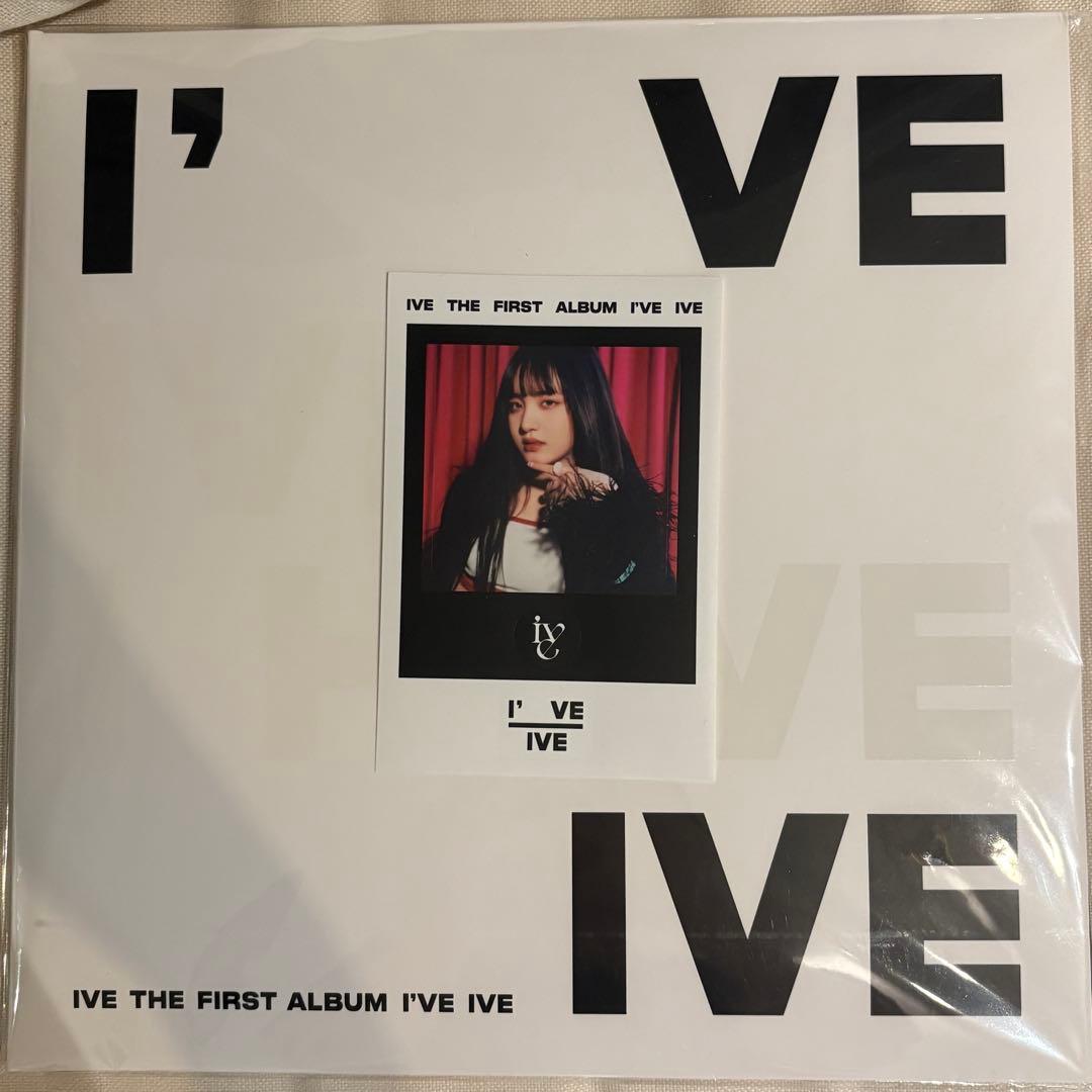 IVE LP レコード レコード盤 ステッカー リズ ジウォン 未再生 アルバム
