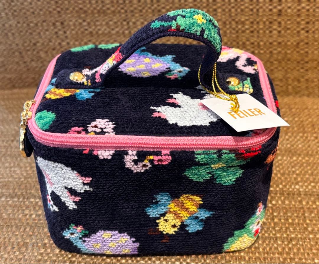 フェイラー　FEILER 神崎恵　コラボ　バニティポーチ お値下げ】FEILER 神崎恵×フェイラー初コラボ バニティポーチ抽選販売