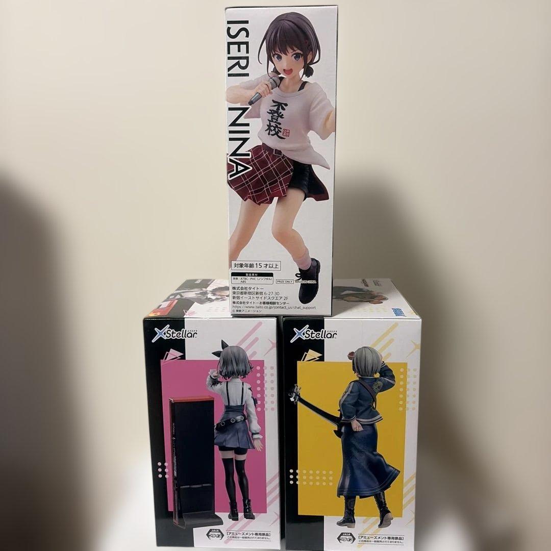 ガールズバンドクライ 井芹仁菜 ルパ 海老塚智 フィギュア 3体セット