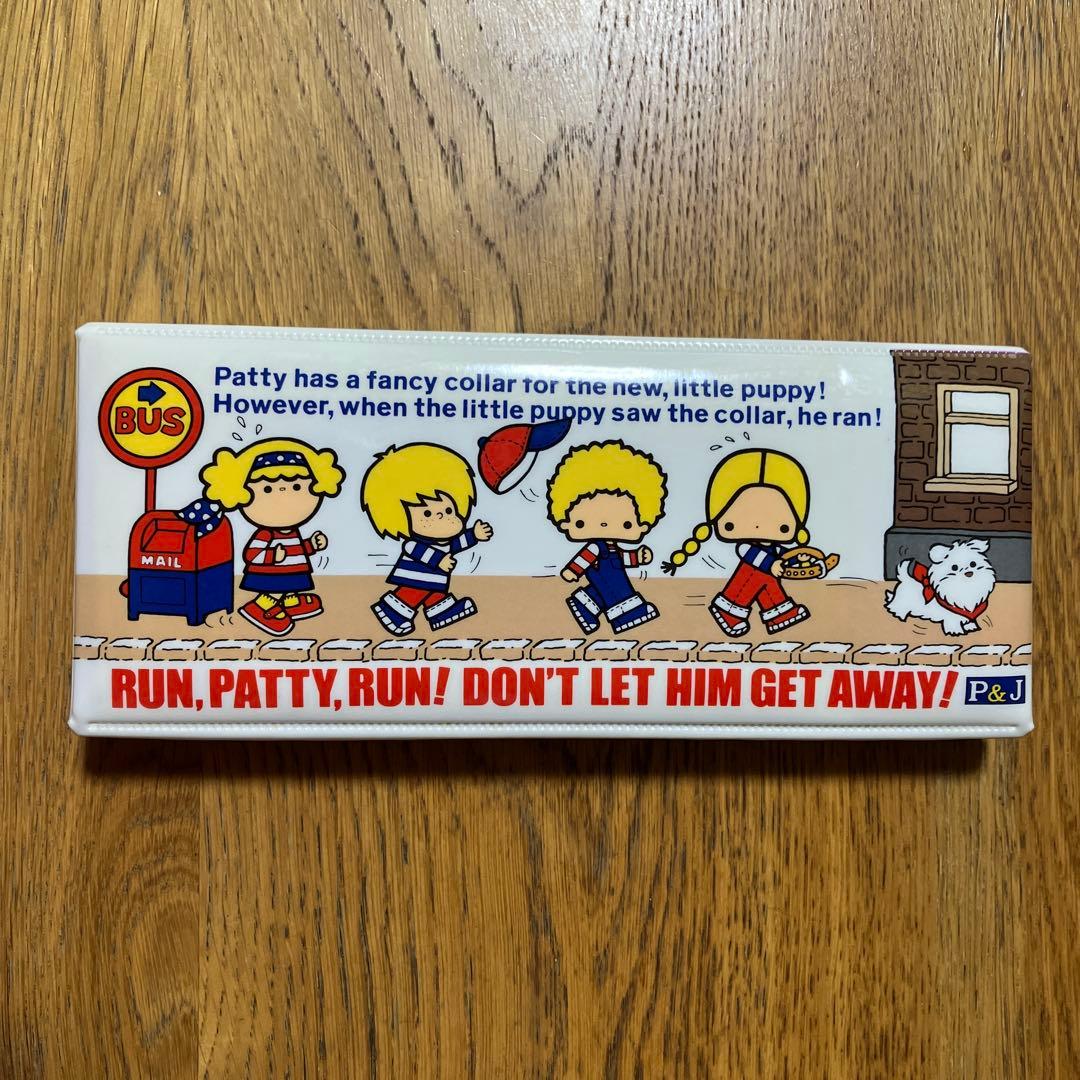 希少】サンリオ 昭和レトロ パティ＆ジミー 筆箱 ペンケース 未使用