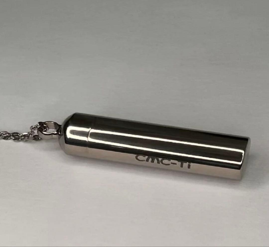 電磁波防ＣＭＣ カーボンマイクロコイル ネックレス電磁波カット Ti 1200