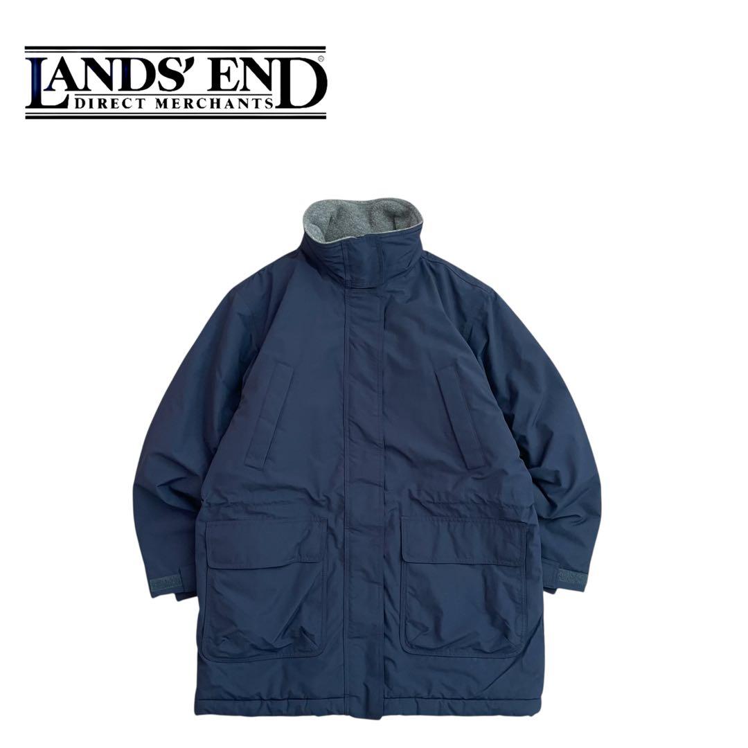 【美品】LANDS'ENDランズエンド90s ストームジャケット 中綿入り LANDS'END ランズエンド90s マウンテンパーカー ストームジャケット