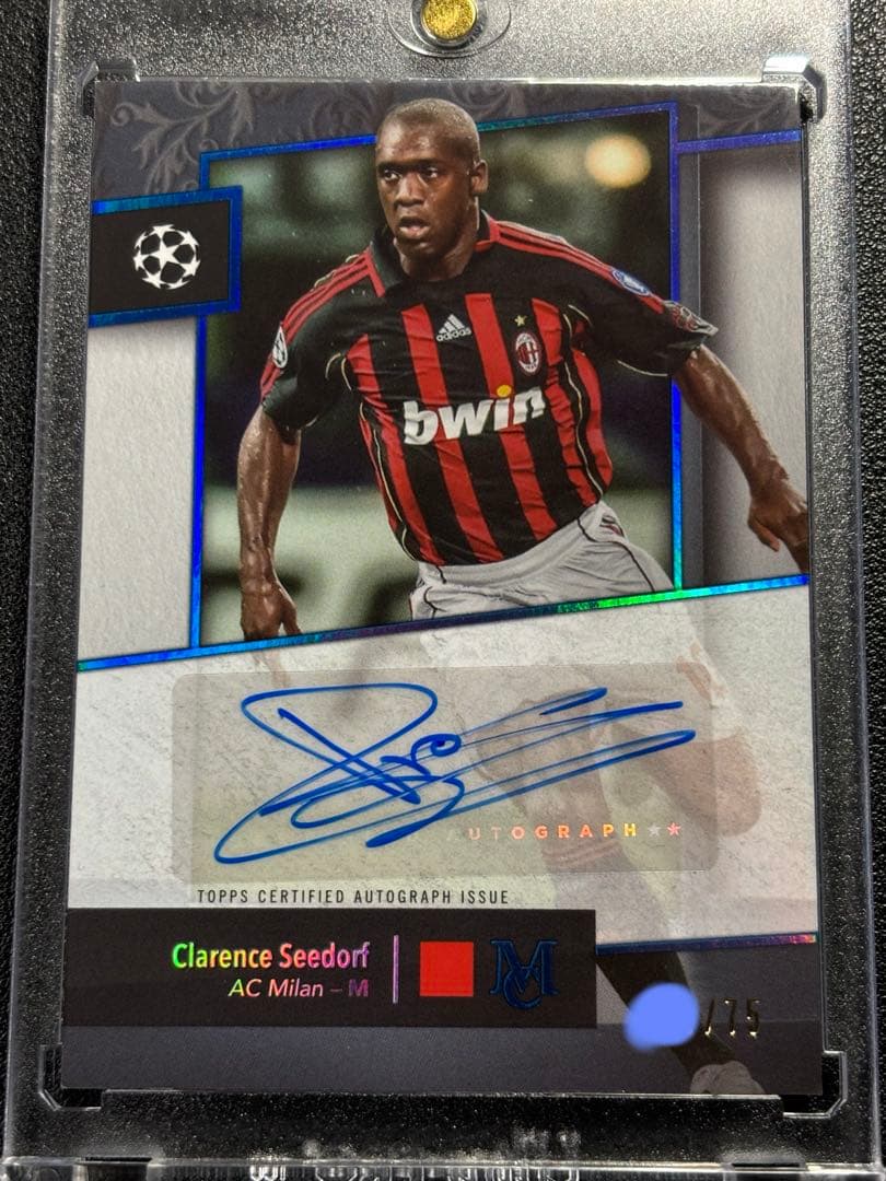 セードルフ Topps Museum 直筆サイン /75 ACミラン - メルカリ