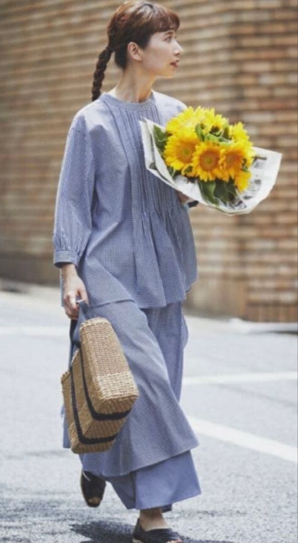 studio CLIP kazumiさんコラボ ブラウス、スカートセット - メルカリ