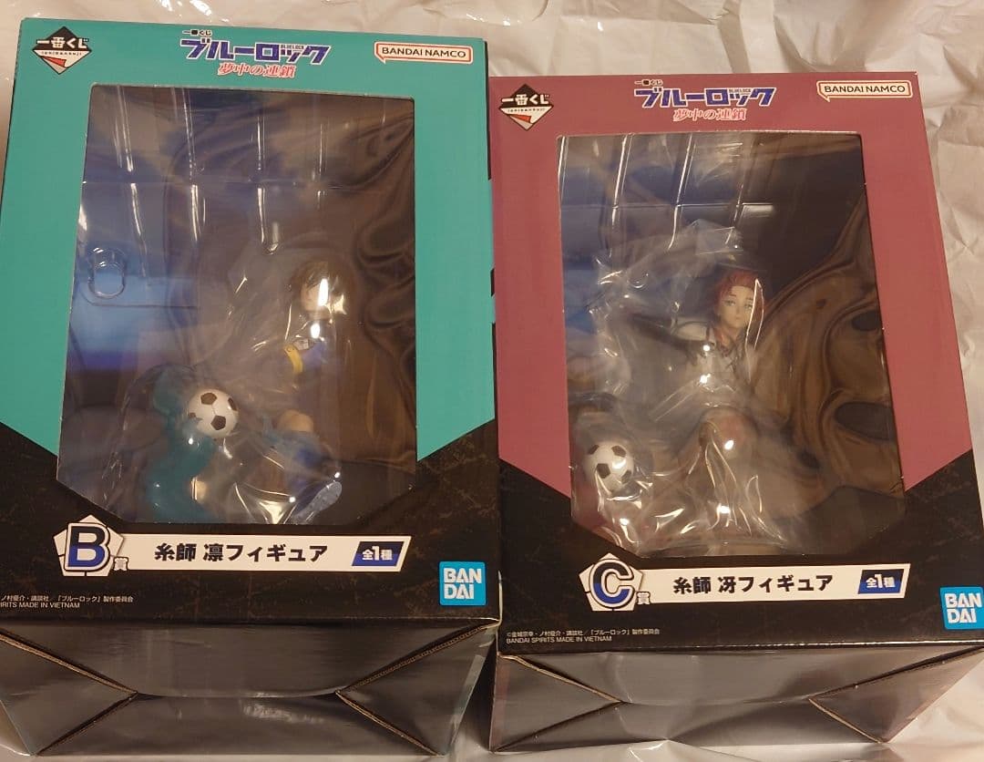 ブルーロック 一番くじ 夢中の連鎖 B賞 糸師凛 C賞 糸師冴 フィギュア 一番くじ ブルーロック 夢中の連鎖 B賞 糸師凛 C賞 糸師冴 フィギュア