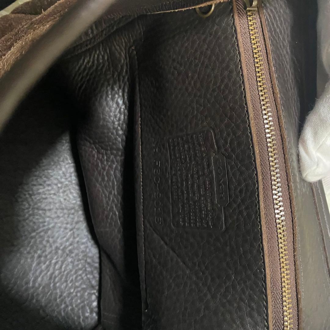 COACH オールドコーチ リュック レザー スエード 型番9016 - メルカリ