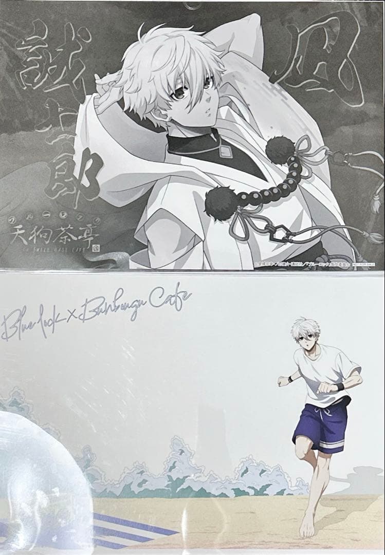 スマイルベースカフェ 凪誠士郎 文房具カフェ ランチョンマット 2点