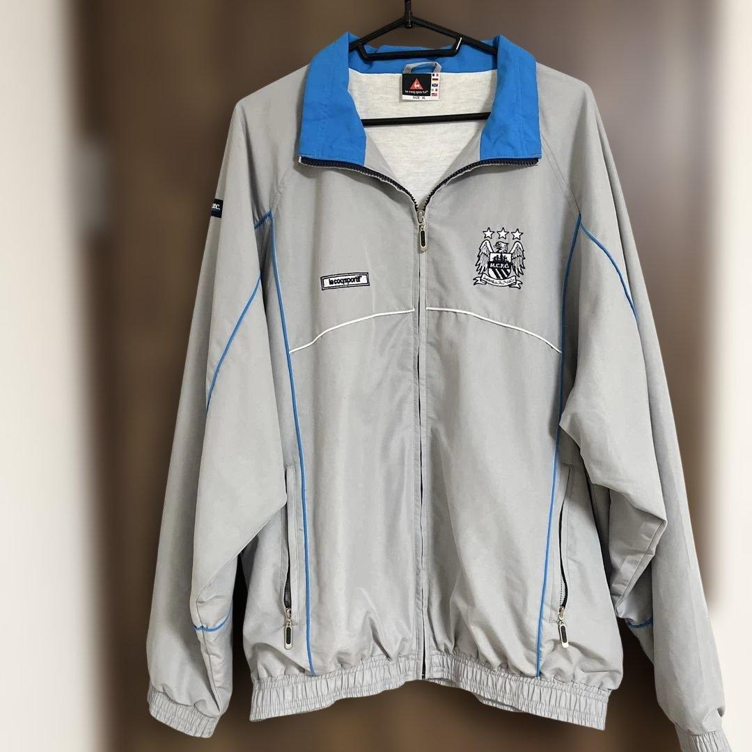 希少 マンチェスターシティ ナイロンジャケット