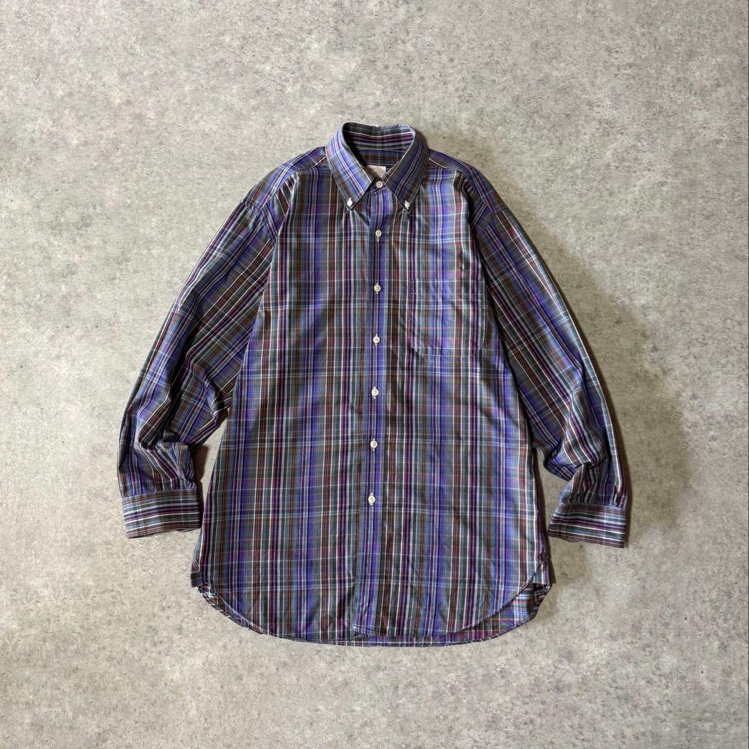 USA製 ブルックスブラザーズ ボタンダウンシャツ ゴールデンフリースライン