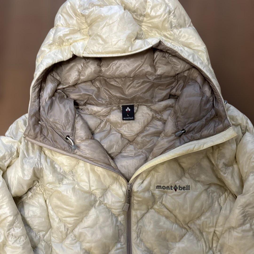 mont-bell スペリオダウンパーカ アイボリー レディースL - メルカリ