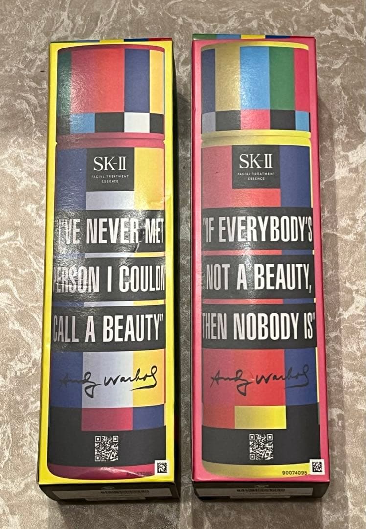 SK-II フェイシャルトリートメントエッセンス アンディ　ウォーホル
