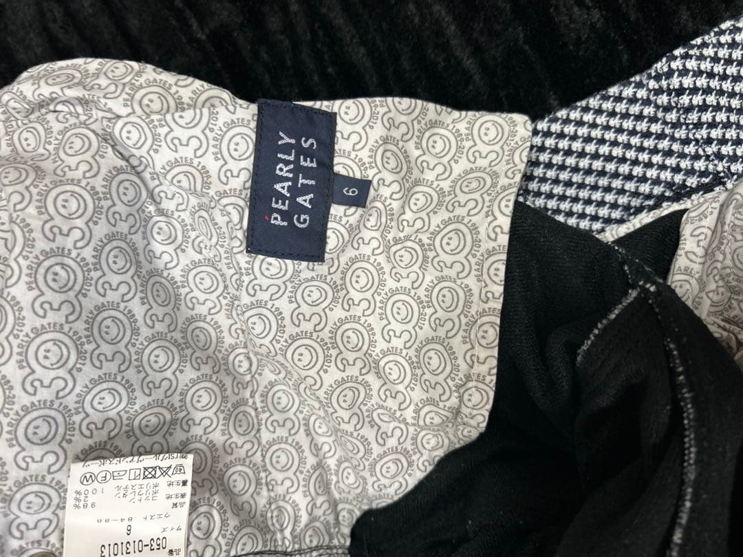 パーリーゲイツ ピースマーク総柄 パンツ 冬用 裏起毛 - メルカリ