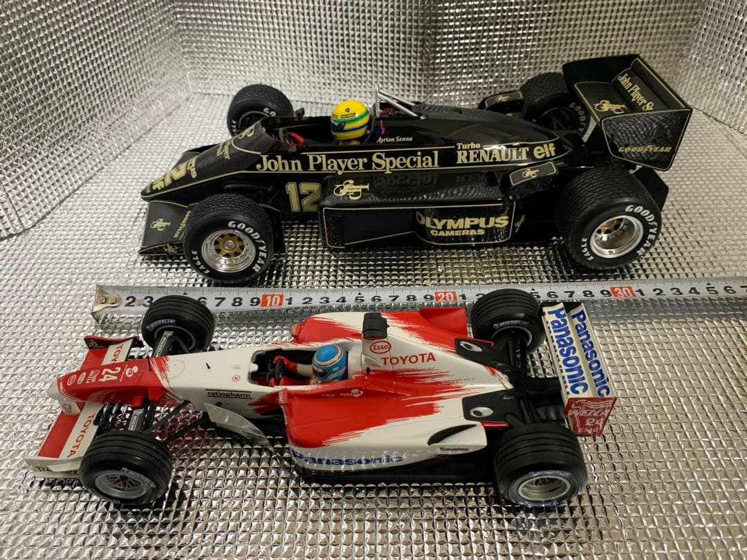 BIGサイズ！F1 ロータスルノー97T アイルトンセナ 1/12】 - メルカリ