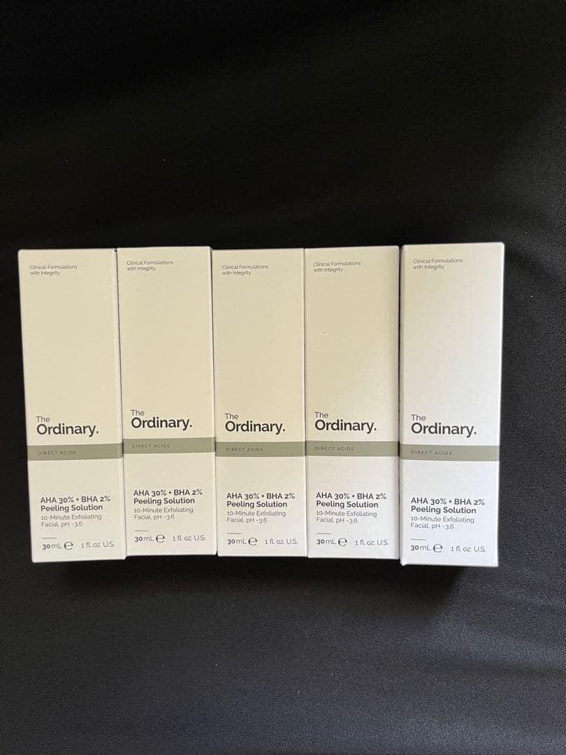 美容液 TO AHA 30% + BHA 2% 30ml *5