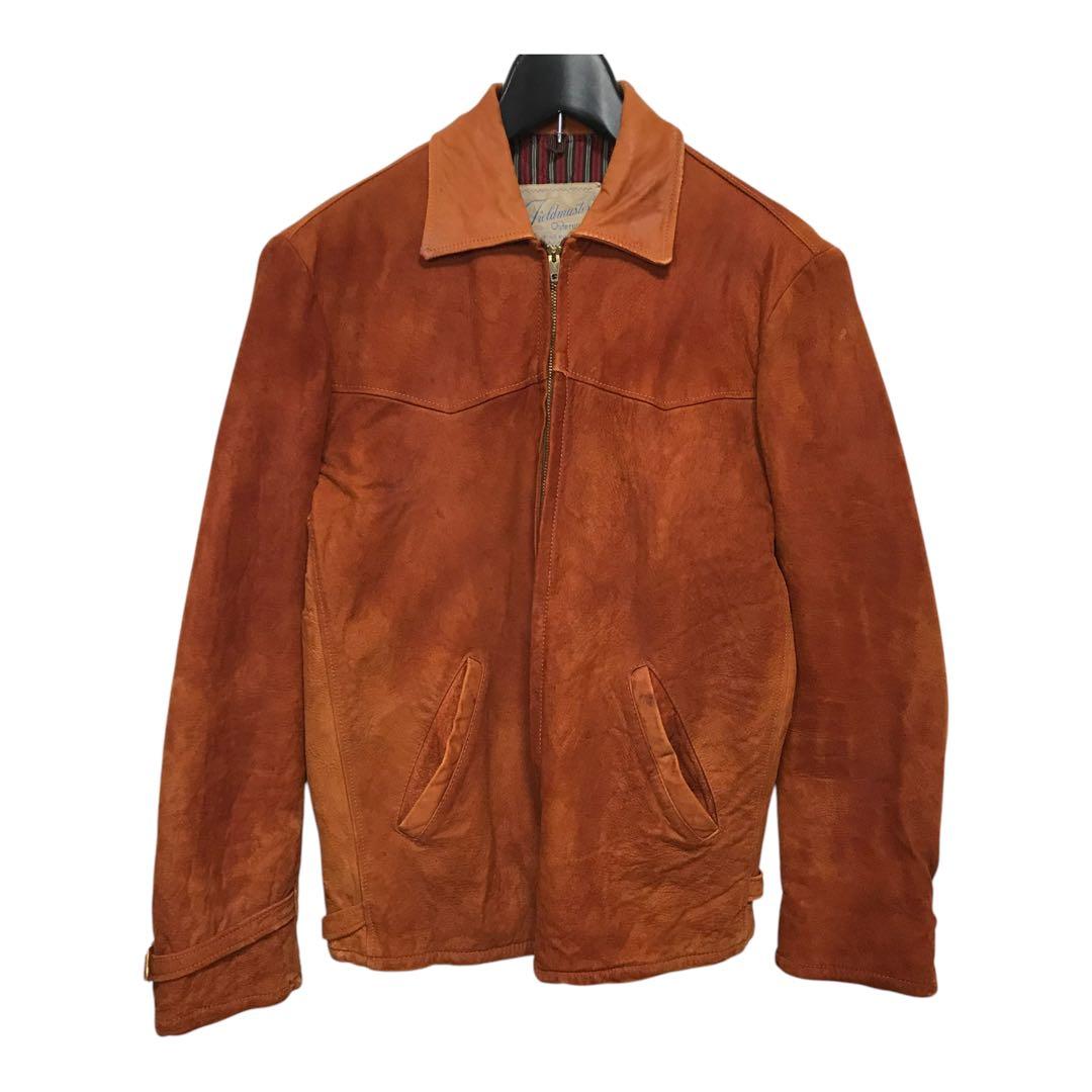 50s Sears Fieldmaster ビンテージレザージャケット　ブラウン 50年代 50s マクレガー アメリカ製 茶色 ブラウン 革ジャン