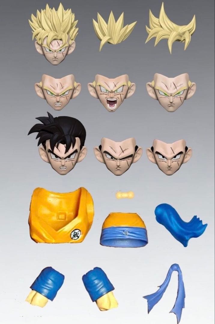 s.h.figuarts用 未来悟飯 カスタム品