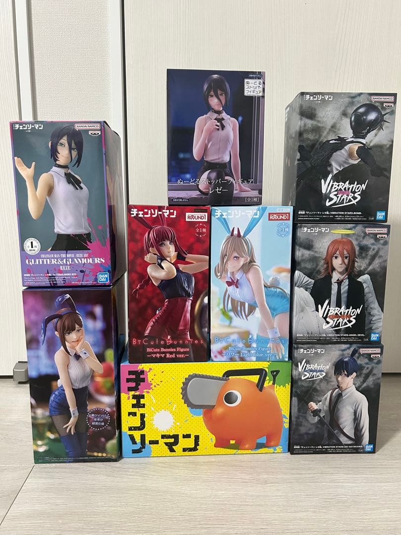 チェンソーマンフィギュアまとめ売り　レゼ　マキマ　パワー　ボム　アキ　天使の悪魔